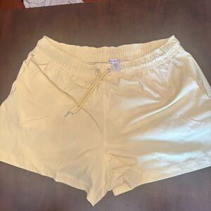 Athleta Women's Light Yellow Athletic Shorts
